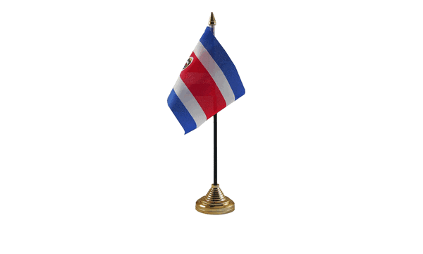 Costa Rica Table Flags